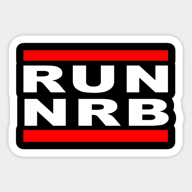 run nrb Sticker by freshmodo